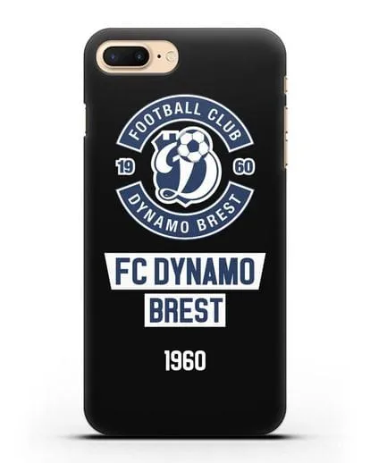 Чехол с эмблемой ФК Динамо Брест силиконовый для iPhone 7 Plus