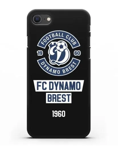 Чехол с эмблемой ФК Динамо Брест силиконовый для iPhone SE 2020