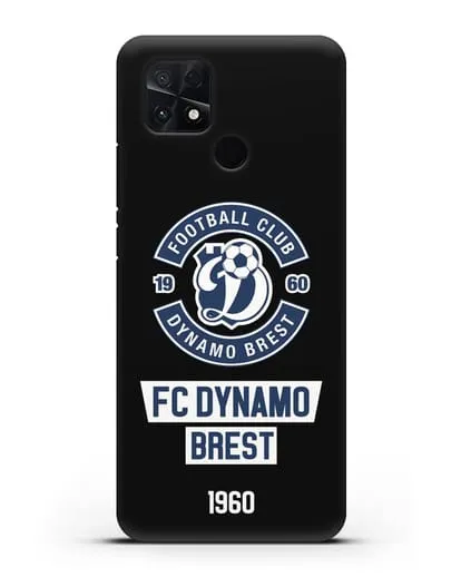 Чехол с эмблемой ФК Динамо Брест силиконовый для Xiaomi Poco C40