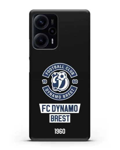 Чехол с эмблемой ФК Динамо Брест силиконовый для Xiaomi Poco F5