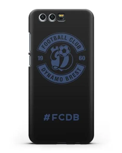 Чехол с логотипом ФК Динамо Брест и надписью #FCDB силиконовый для Honor 9