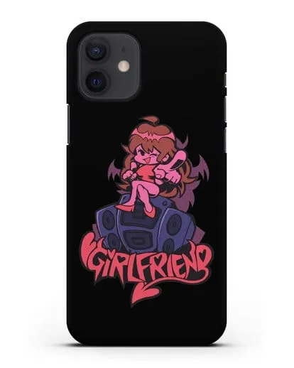 Чехол Friday Night Funkin (Фрайдей Найт Фанкин) - Девушка силиконовый для iPhone 12