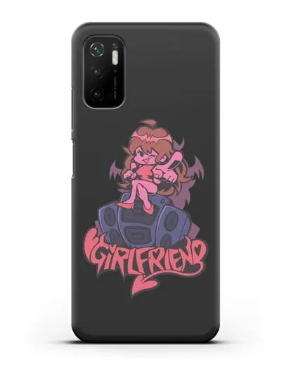 Чехол Friday Night Funkin (Фрайдей Найт Фанкин) - Девушка силиконовый для Xiaomi Poco M3 Pro