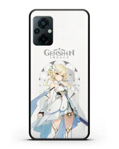 Чехол Genshin Impact (Геншин Импакт) - Люмин силиконовый для Xiaomi Poco M5