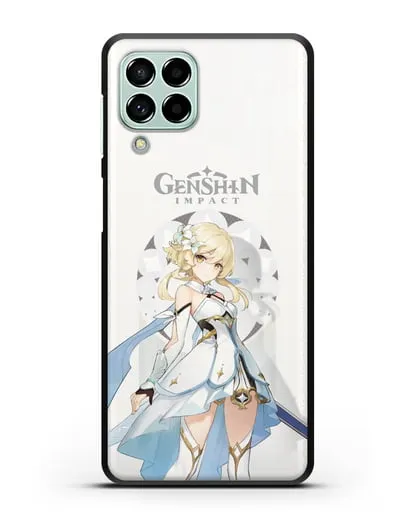 Чехол Genshin Impact (Геншин Импакт) - Люмин силиконовый для Samsung Galaxy M53 [SM-M536]