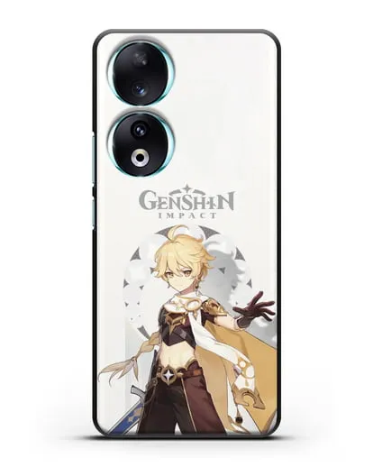 Чехол Genshin Impact (Геншин Импакт) - Итэр силиконовый для Honor 90