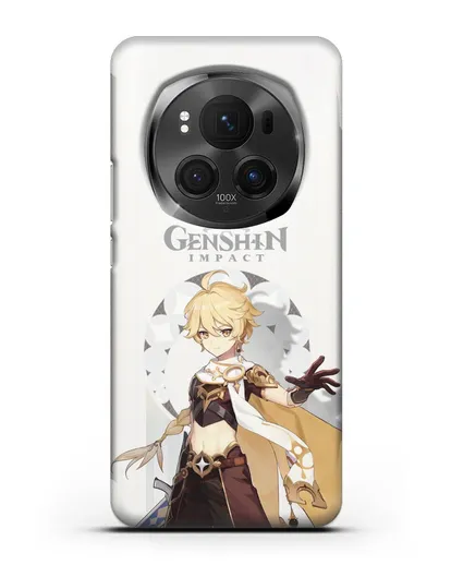 Чехол Genshin Impact (Геншин Импакт) - Итэр силиконовый для Honor Magic 6 Pro