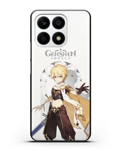 Чехол Genshin Impact (Геншин Импакт) - Итэр силиконовый для Honor X8a