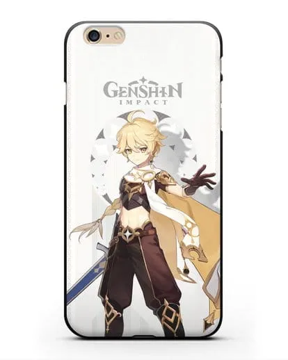 Чехол Genshin Impact (Геншин Импакт) - Итэр силиконовый для iPhone 6s Plus