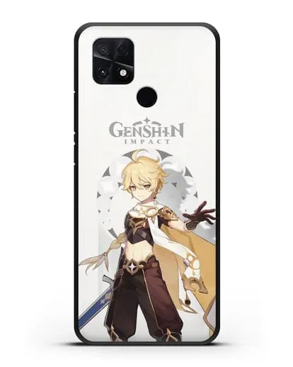 Чехол Genshin Impact (Геншин Импакт) - Итэр силиконовый для Xiaomi Poco C40