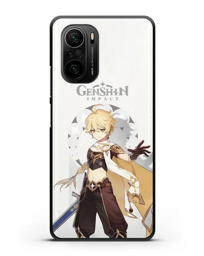 Чехол Genshin Impact (Геншин Импакт) - Итэр силиконовый для Xiaomi Poco F3 Pro