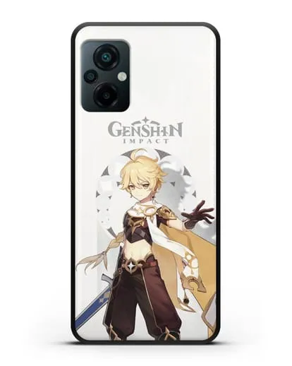 Чехол Genshin Impact (Геншин Импакт) - Итэр силиконовый для Xiaomi Poco M5