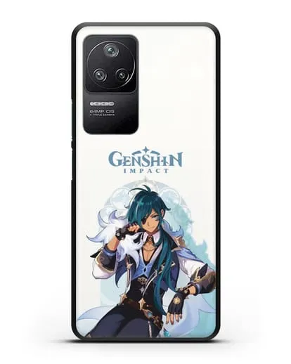 Чехол Genshin Impact (Геншин Импакт) - Кэйя силиконовый для Xiaomi Poco F4