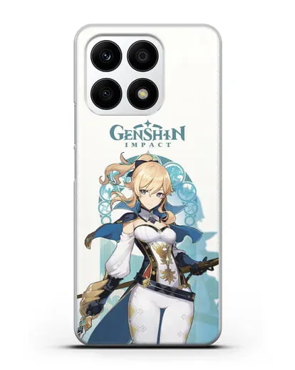 Чехол Genshin Impact (Геншин Импакт) - Джинн силиконовый для Honor X8a