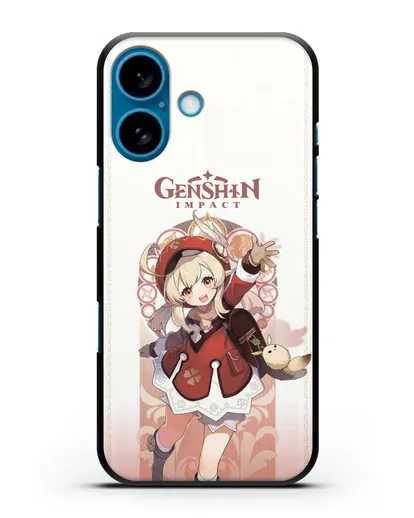 Чехол Genshin Impact (Геншин Импакт) - Кли силиконовый для iPhone 16
