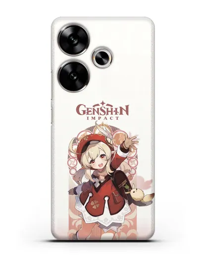 Чехол Genshin Impact (Геншин Импакт) - Кли силиконовый для Xiaomi Poco F6