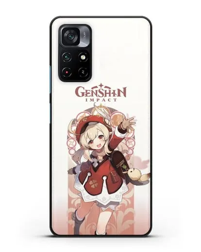 Чехол Genshin Impact (Геншин Импакт) - Кли силиконовый для Xiaomi Poco M4 Pro 5G