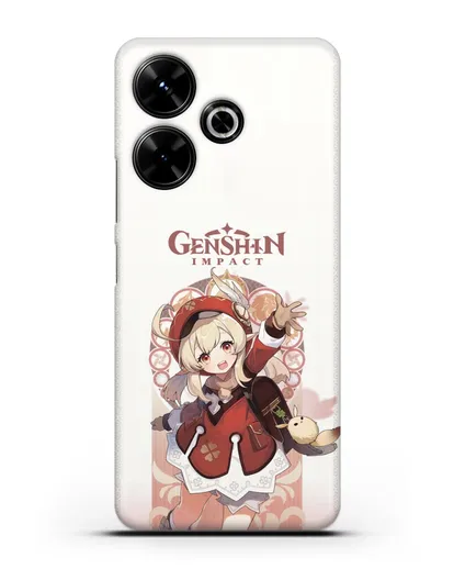 Чехол Genshin Impact (Геншин Импакт) - Кли силиконовый для Xiaomi Poco M6