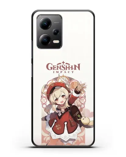 Чехол Genshin Impact (Геншин Импакт) - Кли силиконовый для Xiaomi Poco X5