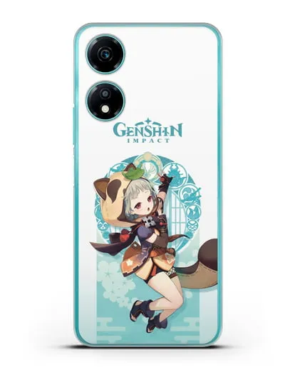 Чехол Genshin Impact (Геншин Импакт) - Саю силиконовый для Honor X5 Plus
