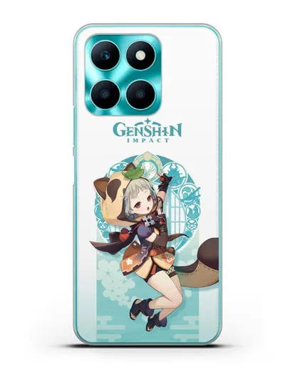 Чехол Genshin Impact (Геншин Импакт) - Саю силиконовый для Honor X6a