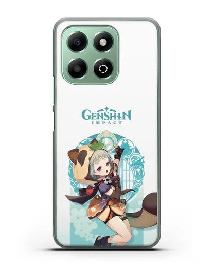 Чехол Genshin Impact (Геншин Импакт) - Саю силиконовый для Honor X6b
