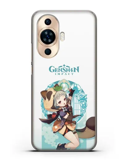 Чехол Genshin Impact (Геншин Импакт) - Саю силиконовый для Huawei Nova 11