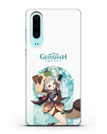 Чехол Genshin Impact (Геншин Импакт) - Саю силиконовый для Huawei P30
