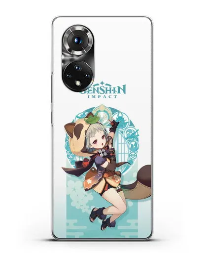 Чехол Genshin Impact (Геншин Импакт) - Саю силиконовый для Huawei P50