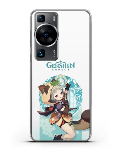 Чехол Genshin Impact (Геншин Импакт) - Саю силиконовый для Huawei P60
