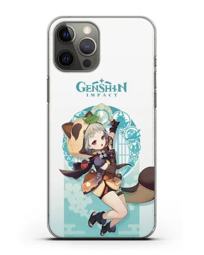 Чехол Genshin Impact (Геншин Импакт) - Саю силиконовый для iPhone 12 Pro Max