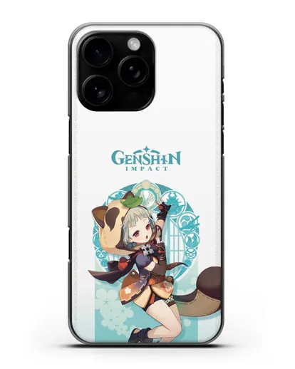 Чехол Genshin Impact (Геншин Импакт) - Саю силиконовый для iPhone 16 Pro Max