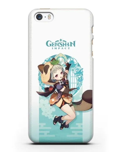 Чехол Genshin Impact (Геншин Импакт) - Саю силиконовый для iPhone 5/5s/SE