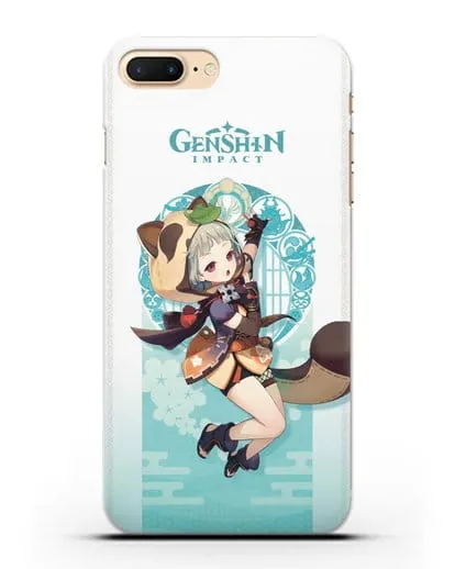 Чехол Genshin Impact (Геншин Импакт) - Саю силиконовый для iPhone 8 Plus