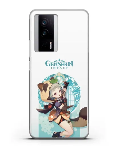 Чехол Genshin Impact (Геншин Импакт) - Саю силиконовый для Xiaomi Poco F5 Pro