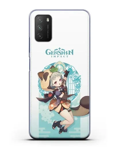 Чехол Genshin Impact (Геншин Импакт) - Саю силиконовый для Xiaomi Poco M3