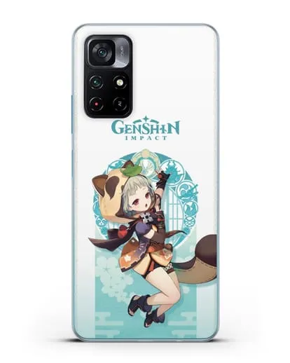 Чехол Genshin Impact (Геншин Импакт) - Саю силиконовый для Xiaomi Poco M4 Pro 5G