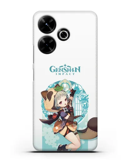 Чехол Genshin Impact (Геншин Импакт) - Саю силиконовый для Xiaomi Poco M6