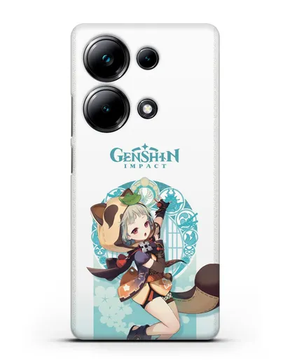 Чехол Genshin Impact (Геншин Импакт) - Саю силиконовый для Xiaomi Poco M6 Pro