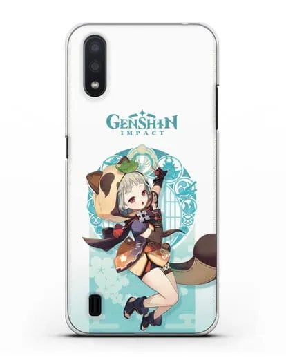 Чехол Genshin Impact (Геншин Импакт) - Саю силиконовый для Samsung Galaxy A01 [SM-A015F]