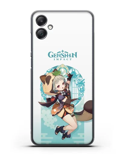 Чехол Genshin Impact (Геншин Импакт) - Саю силиконовый для Samsung Galaxy A05 [SM-A055]