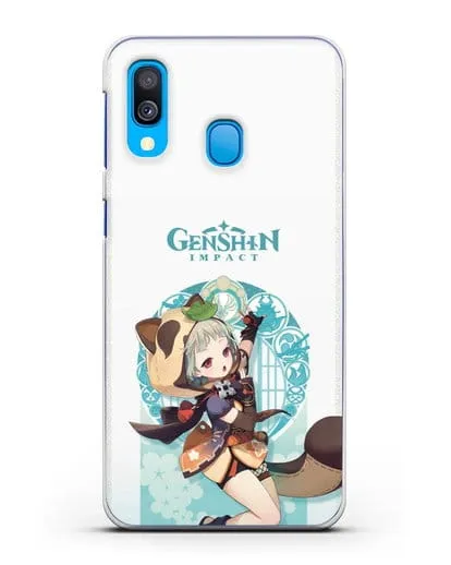 Чехол Genshin Impact (Геншин Импакт) - Саю силиконовый для Samsung Galaxy A40 [SM-A405F]