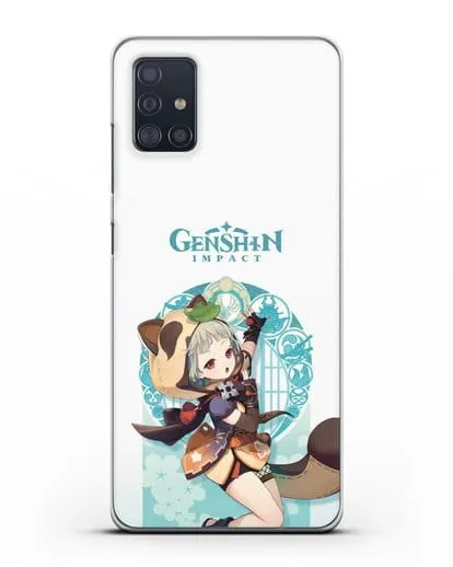 Чехол Genshin Impact (Геншин Импакт) - Саю силиконовый для Samsung Galaxy A51 [SM-A515F]