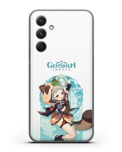 Чехол Genshin Impact (Геншин Импакт) - Саю силиконовый для Samsung Galaxy A54 [SM-A536]