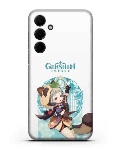 Чехол Genshin Impact (Геншин Импакт) - Саю силиконовый для Samsung Galaxy A55 [SM-A556]