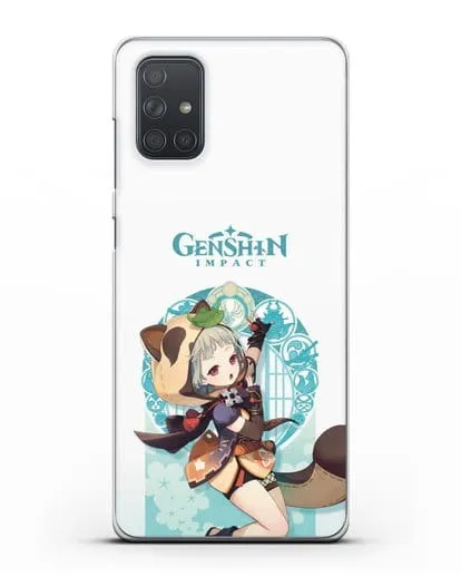 Чехол Genshin Impact (Геншин Импакт) - Саю силиконовый для Samsung Galaxy A71 [SM-A715F]