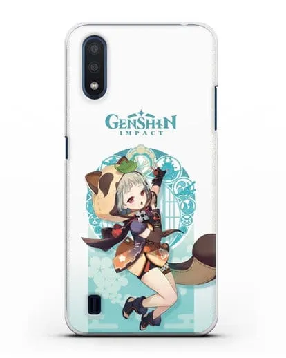 Чехол Genshin Impact (Геншин Импакт) - Саю силиконовый для Samsung Galaxy M01 [SM-M015F]