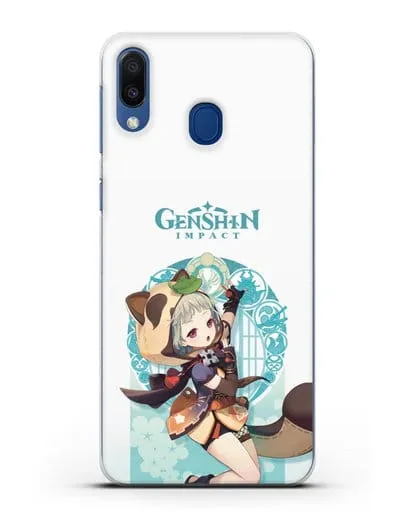 Чехол Genshin Impact (Геншин Импакт) - Саю силиконовый для Samsung Galaxy M20 [SM-M205F]