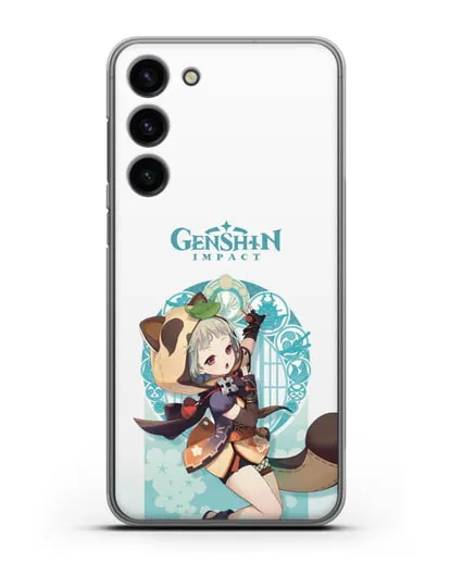 Чехол Genshin Impact (Геншин Импакт) - Саю силиконовый для Samsung Galaxy S23 Plus [SM-S916]