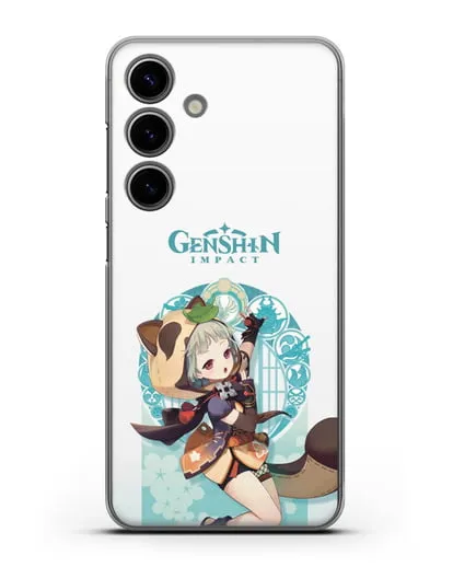 Чехол Genshin Impact (Геншин Импакт) - Саю силиконовый для Samsung Galaxy S24